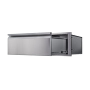 Memphis Pro 30" Stainless Steel Lower Drawer – Single Access with Self-Close Design - Patioscape Outdoors