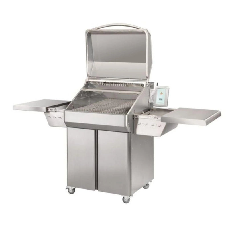 Memphis Pro ITC3 57" Stainless Steel Wi-Fi Pellet Grill on Cart – With Direct Flame Cooking - Patioscape Outdoors