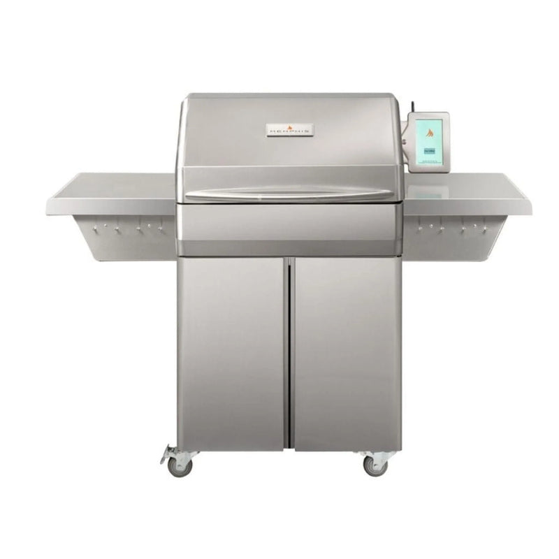Memphis Pro ITC3 57" Stainless Steel Wi-Fi Pellet Grill on Cart – With Direct Flame Cooking - Patioscape Outdoors