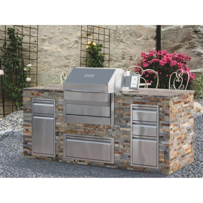 Memphis Pro ITC3 28" Built-In Pellet Grill – Wi-Fi Enabled with Direct Flame & IntelliBurn Technology