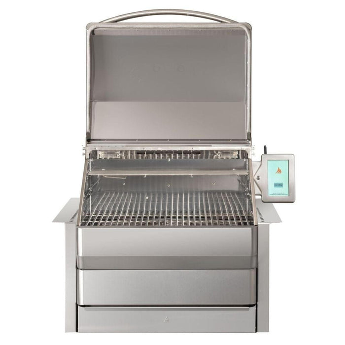 Memphis Pro ITC3 28" Built-In Pellet Grill – Wi-Fi Enabled with Direct Flame & IntelliBurn Technology