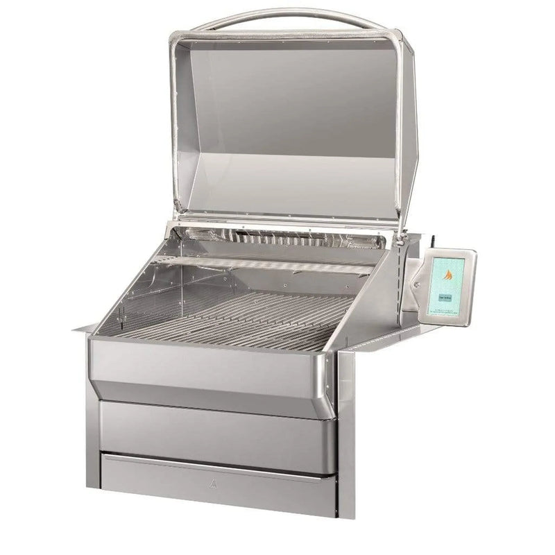 Memphis Pro ITC3 28" Built-In Pellet Grill – Wi-Fi Enabled with Direct Flame & IntelliBurn Technology - Patioscape Outdoors