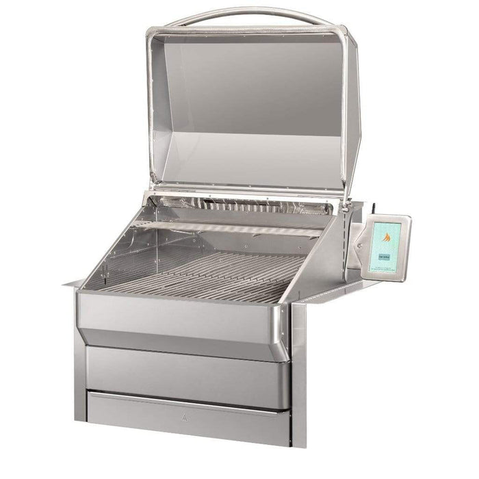 Memphis Pro ITC3 28" Built-In Pellet Grill – Wi-Fi Enabled with Direct Flame & IntelliBurn Technology