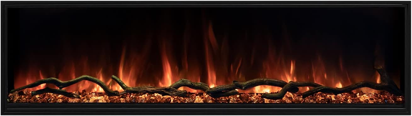 Modern Flames Landscape Pro Slim 96" Linear Electric Fireplace