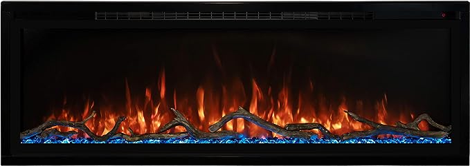 Modern Flames Spectrum Slimline 74" Ultra-Slim Electric Fireplace