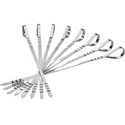 Napoleon 70015 Stainless Steel MultiFunctional Skewers, 8 Pack - Patioscape Outdoors
