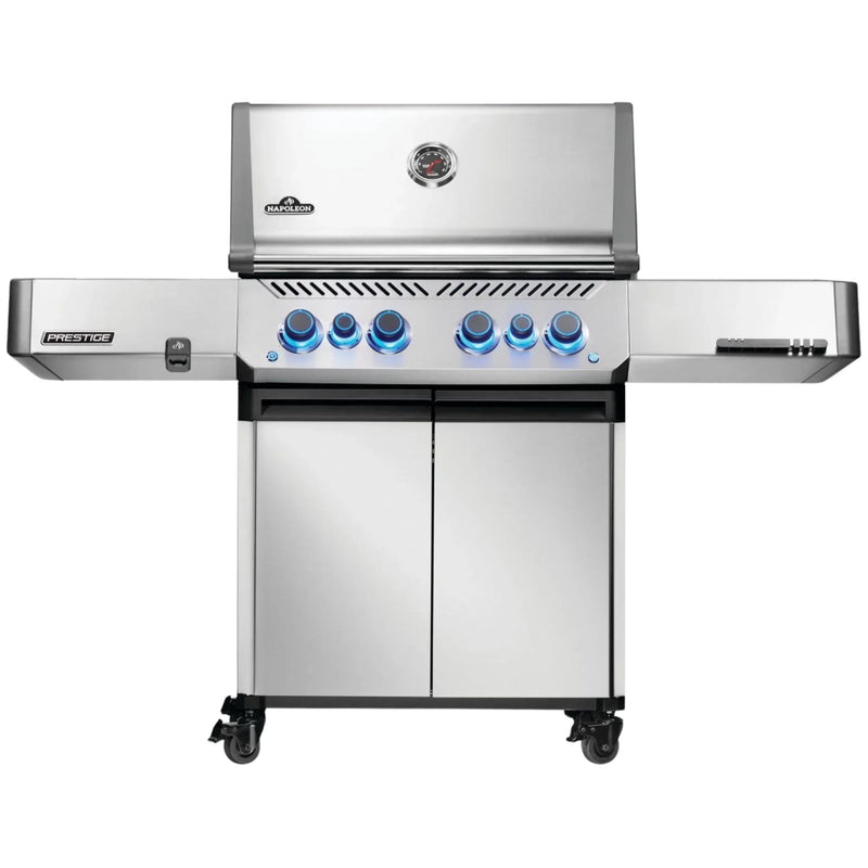 Napoleon New Prestige® 500 RSIB Freestanding Gas Grill w/ Infrared Side and Rear Burner - Patioscape Outdoors