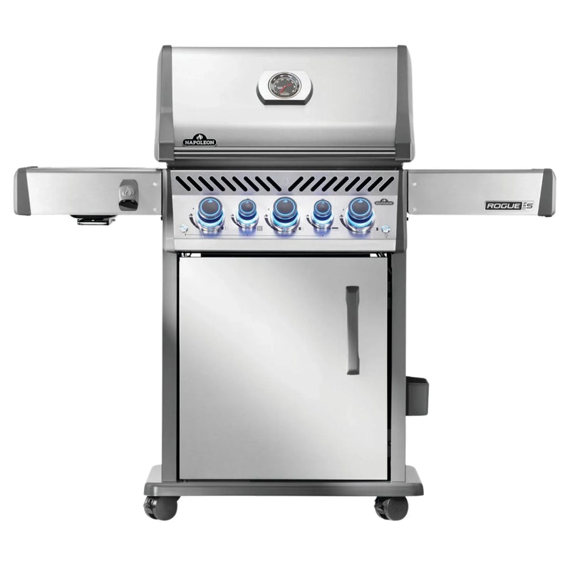 Napoleon Rogue® PRO-S 425 RSIB Freestanding Gas Grill w/ Infrared Side and Rear Burner - Patioscape Outdoors