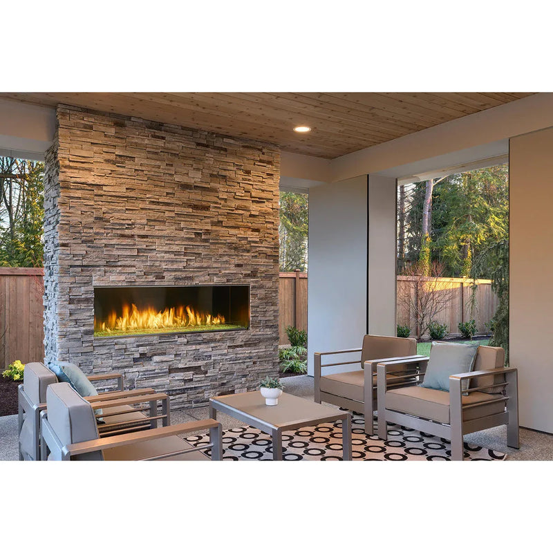 Majestic Lanai 60" Outdoor Linear Gas Fireplace - Patioscape Outdoors