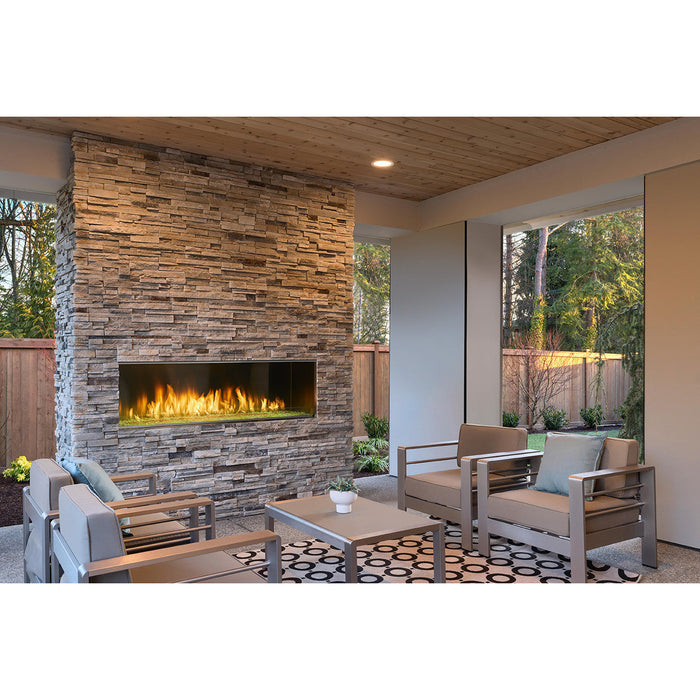 Majestic Lanai 60" Outdoor Linear Gas Fireplace