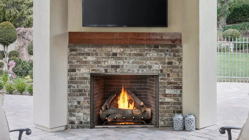 Majestic Courtyard 36" Outdoor Gas Fireplace - Patioscape Outdoors