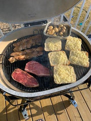 Primo Oval XL 400 Ceramic Kamado Grill - Patioscape Outdoors
