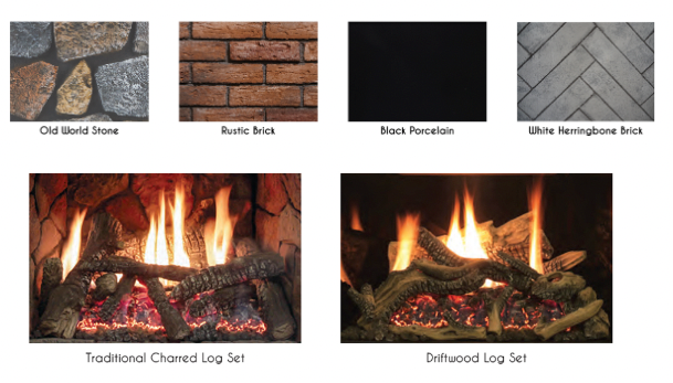 Empire 35" Rushmore Direct Vent Gas Insert - Large