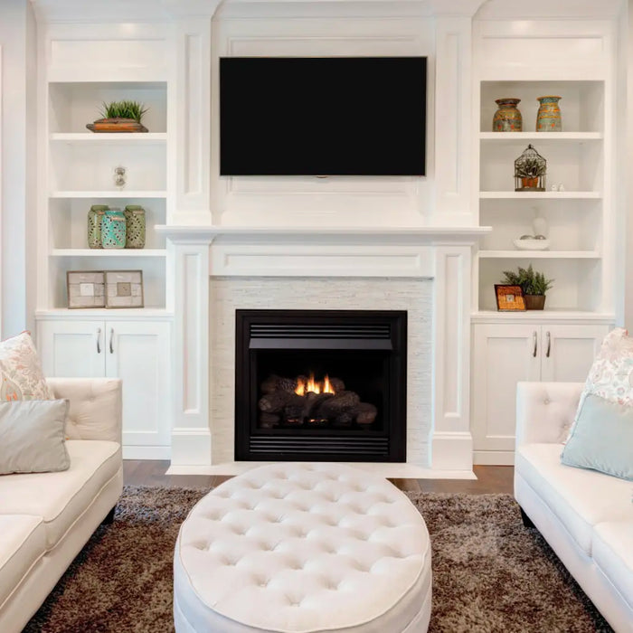 Empire Vail Deluxe 26" Vent-Free Fireplace with Contour Burner