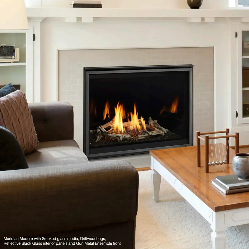 Majestic Meridian Modern 42" Direct Vent Gas Fireplace - Patioscape Outdoors