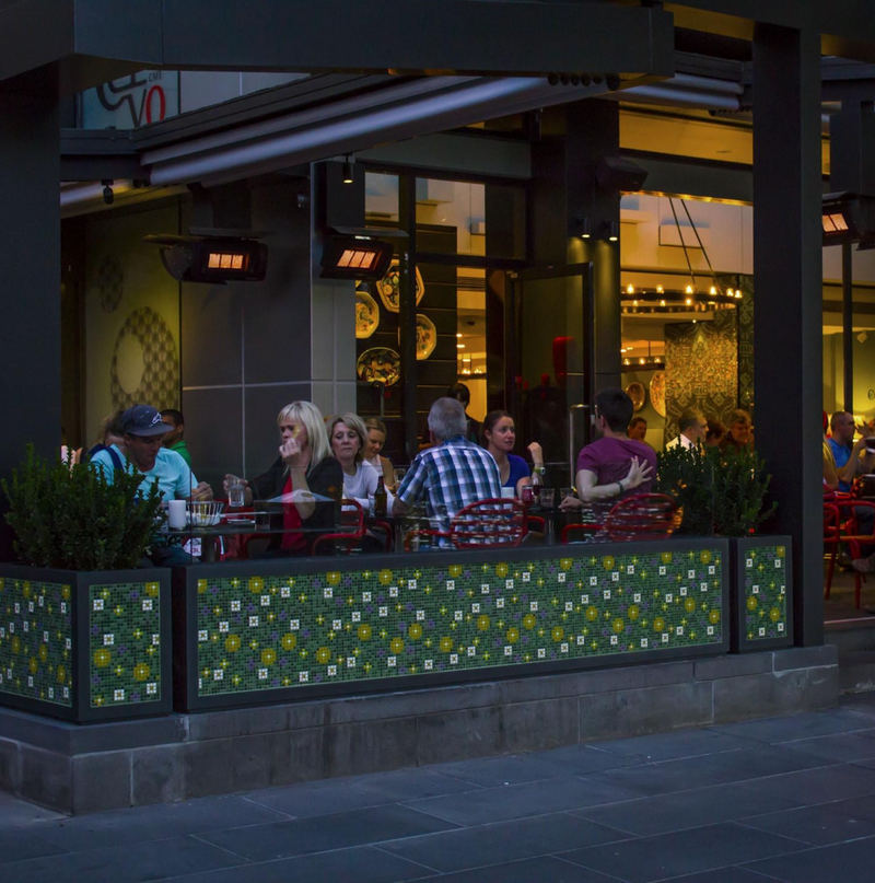 Bromic Tungsten 500 25-Inch Smart-Heat 43,000 BTU Gas Patio Heater