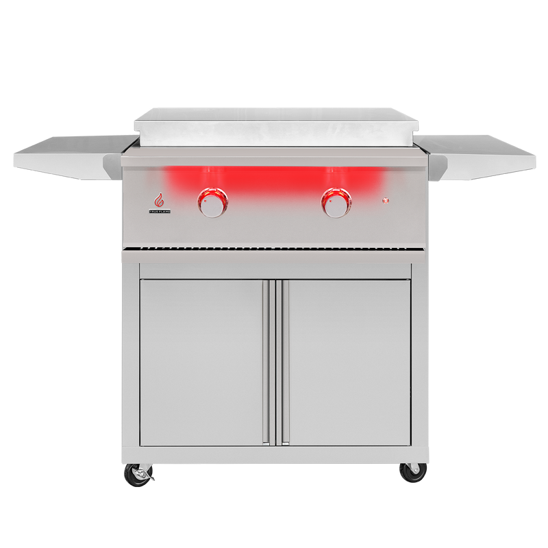TrueFlame 30-Inch Freestanding Gas Commercial Style Flat Top Griddle