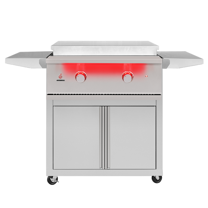 TrueFlame 30-Inch Freestanding Gas Commercial Style Flat Top Griddle