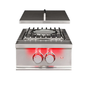 TrueFlame Built-In Gas Power Burner with Wok Grate & Removable Lid - Patioscape Outdoors