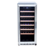 TrueFlame 15-Inch 3.2 Cu. Ft. Outdoor Rated Wine Cooler with Locking Door - Patioscape Outdoors