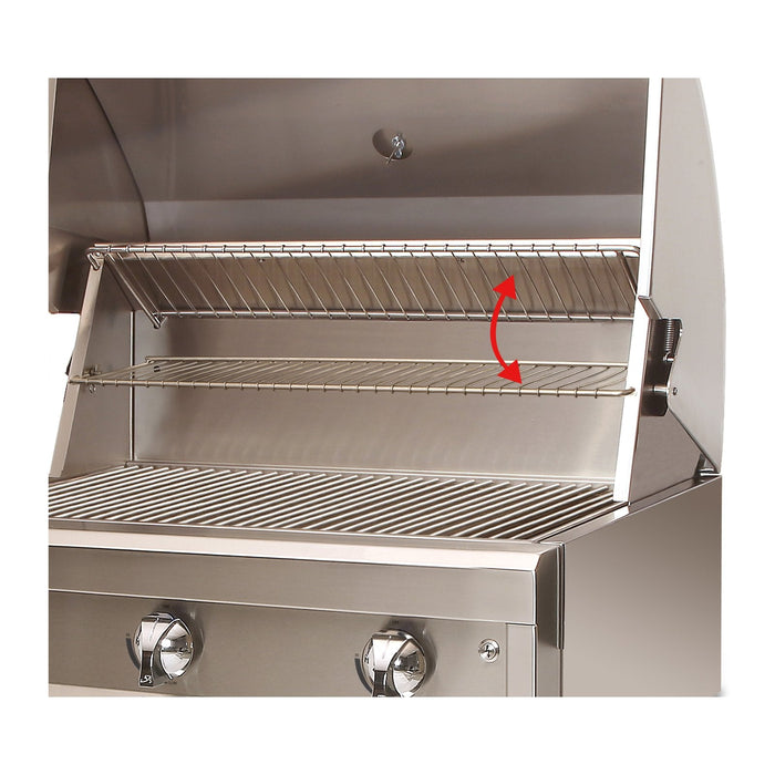 Artisan Professional 36-Inch Propane Gas Freestanding Gill w/ Rotisserie and Lights - ARTP-36C-LP