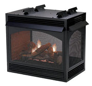Empire Vail Peninsula & See-Thru Vent-Free Fireplace - Patioscape Outdoors