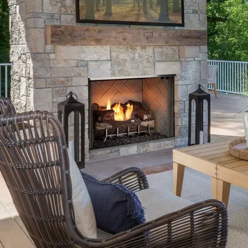 Majestic Vesper Outdoor Ventless Gas Fireplace - 36" - Patioscape Outdoors