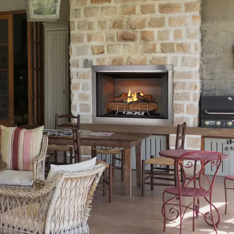Majestic Vesper Outdoor Ventless Gas Fireplace - 42" - Patioscape Outdoors