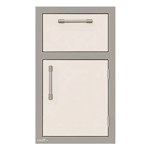 Alfresco 17-Inch Stainless Steel Right-Hinged Soft-Close Door & Drawer Combo - Patioscape Outdoors