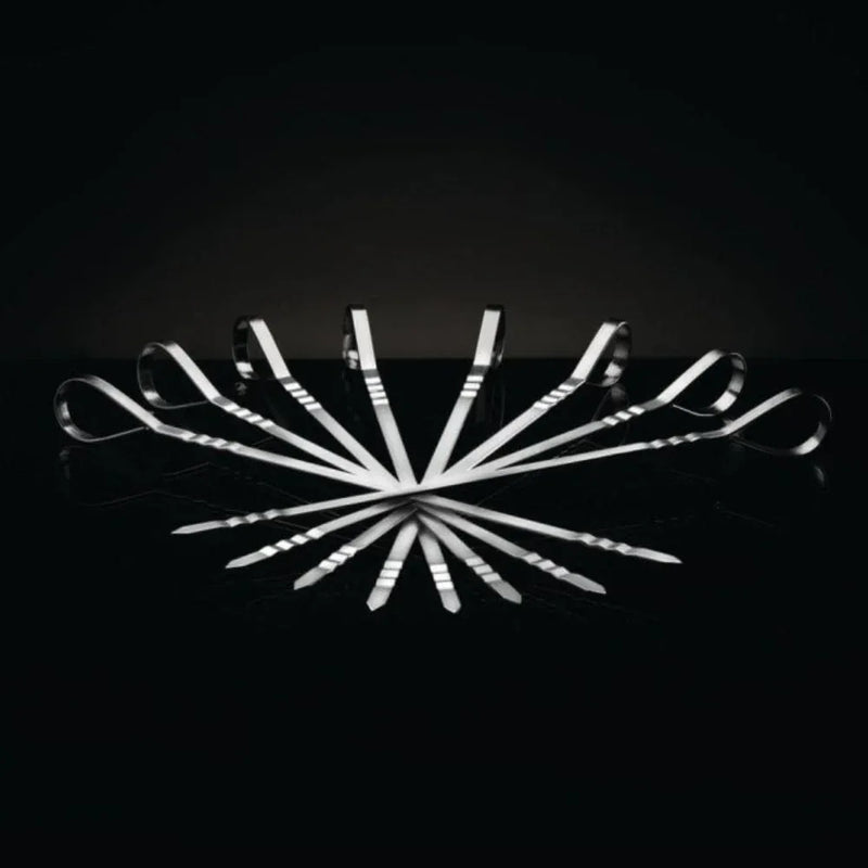 Napoleon 70015 Stainless Steel MultiFunctional Skewers, 8 Pack - Patioscape Outdoors