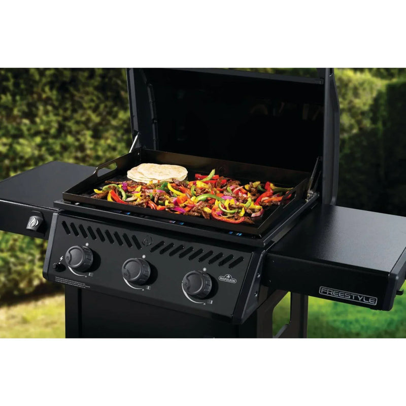 Napoleon Freestyle 24-Inch Pre-Seasoned Non-Stick Gas Griddle - Patioscape Outdoors