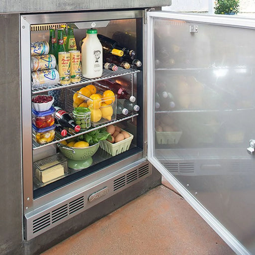 Alfresco 28-Inch 7.2 Cu. Ft. Outdoor Rated Compact Refrigerator & Kegerator - Patioscape Outdoors
