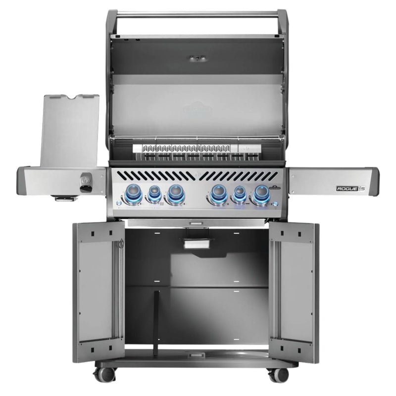 Napoleon Rogue PRO-S 525 RSIB Freestanding Gas Grill w/ Infrared Side and Rear Burner - Patioscape Outdoors