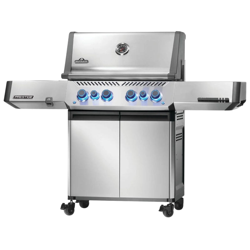 Napoleon New Prestige® 500 RSIB Freestanding Gas Grill w/ Infrared Side and Rear Burner - Patioscape Outdoors