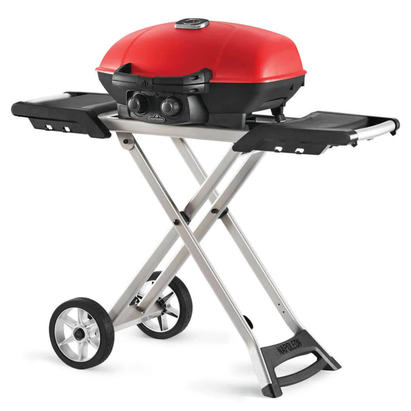 Napoleon TravelQ 285X Portable Freestanding Propane Gas Grill w/ Griddle