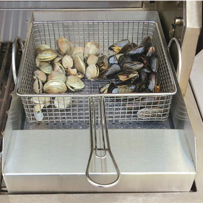 Alfresco Grill Mounted Steamer/Fryer