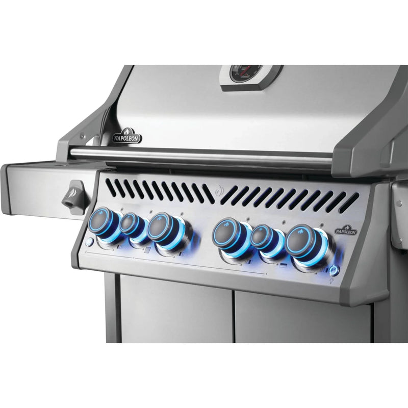 Napoleon Rogue PRO-S 525 RSIB Freestanding Gas Grill w/ Infrared Side and Rear Burner - Patioscape Outdoors