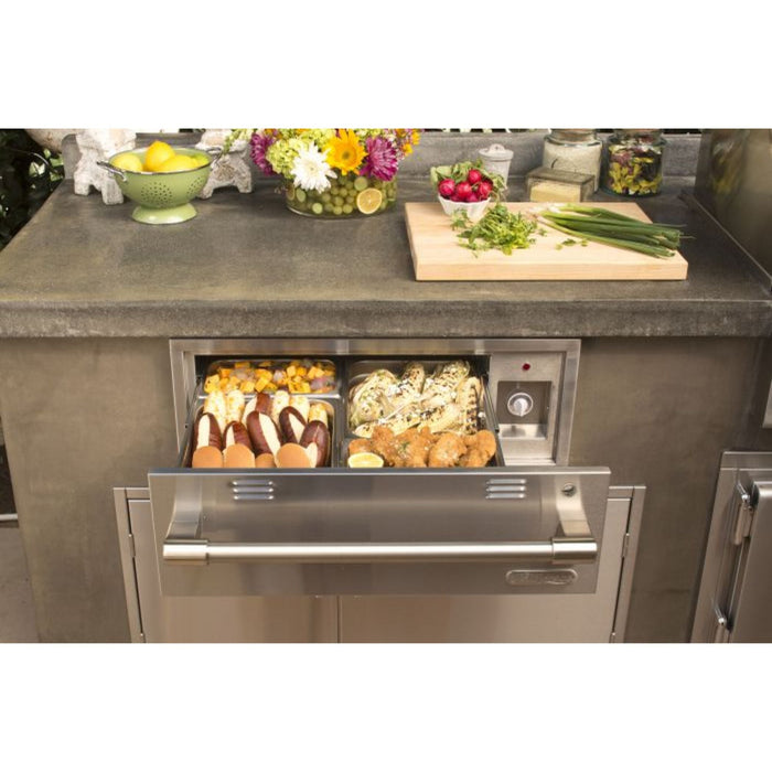 Alfresco 30-Inch Built-In Electric Warming Drawer