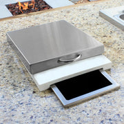 Alfresco Built-In Prep And Waste Station Chute - Patioscape Outdoors