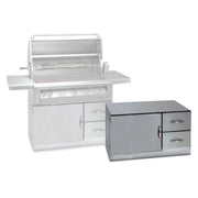 Alfresco 42-Inch Under-Grill Refrigerator, Cart Model - Patioscape Outdoors