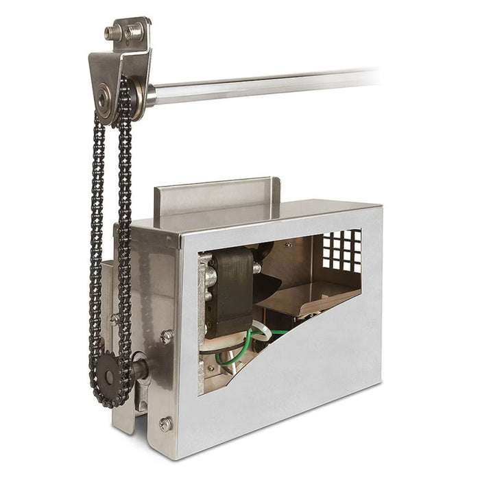 Alfresco 42" Light Green Built-In Gas Grill with Rotisserie, Smoker & EZ-Lift Hood