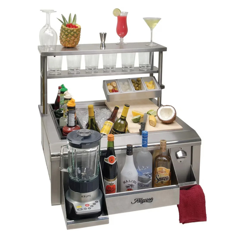 Alfresco Stainless Steel Bar Well Accessory For 30-Inch Apron Sink - Patioscape Outdoors