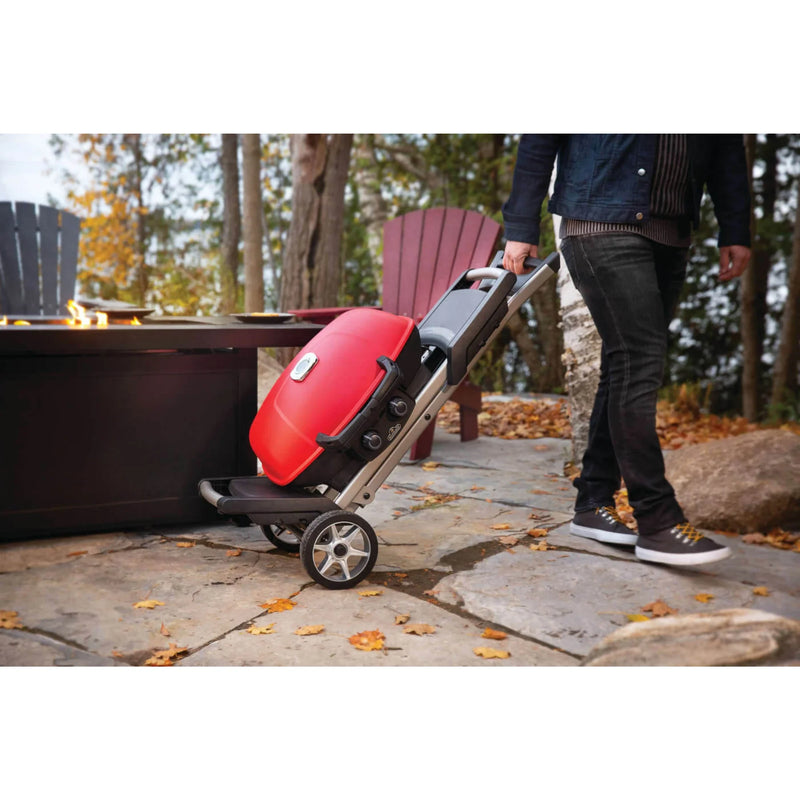 Napoleon TravelQ 285X Portable Freestanding Propane Gas Grill w/ Griddle