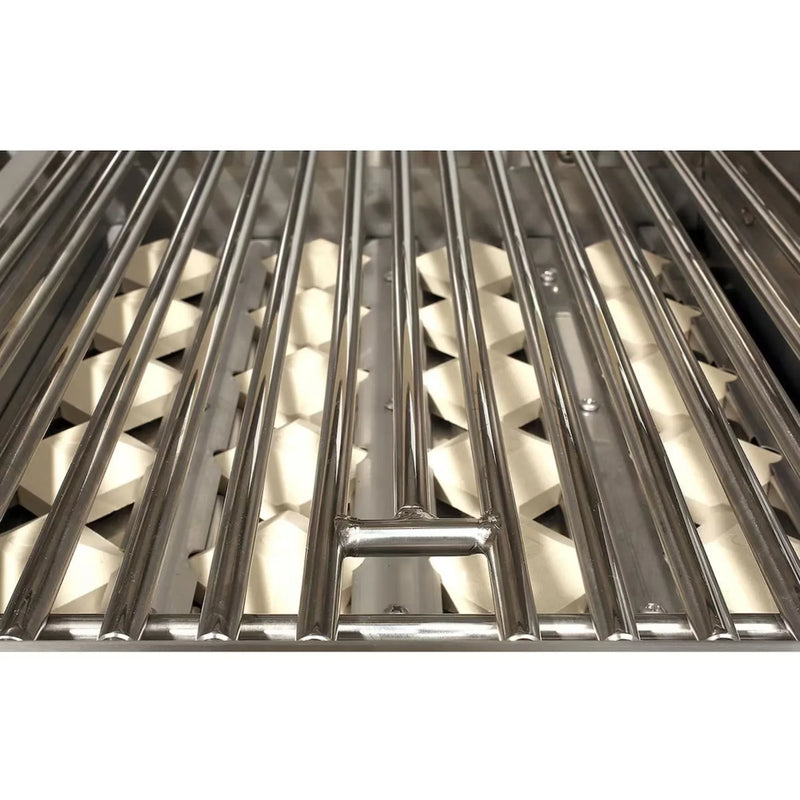 Alfresco 30" Built-In Signal White Gas Grill with Rotisserie & Smoker Drawer - Patioscape Outdoors