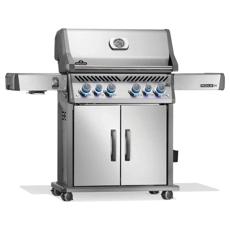 Napoleon Rogue PRO-S 525 RSIB Freestanding Gas Grill w/ Infrared Side and Rear Burner - Patioscape Outdoors