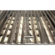Alfresco 42" Traffic Yellow Built-In Gas Grill with Rotisserie, Smoker & EZ-Lift Hood - Patioscape Outdoors