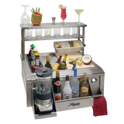 Alfresco Serving Shelf With Light Accessory For 30-Inch Apron Sink - Patioscape Outdoors