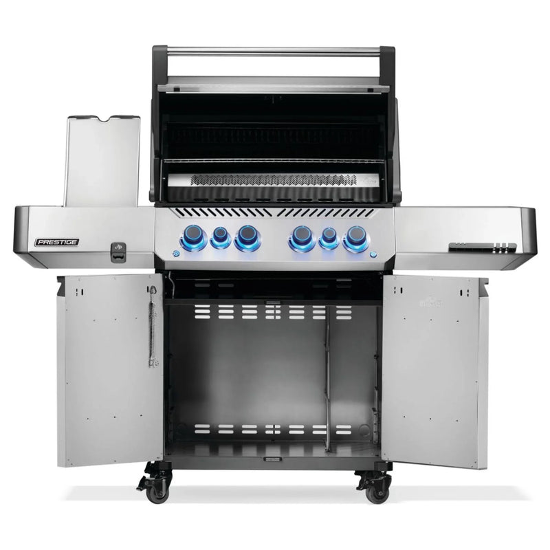 Napoleon New Prestige® 500 RSIB Freestanding Gas Grill w/ Infrared Side and Rear Burner - Patioscape Outdoors