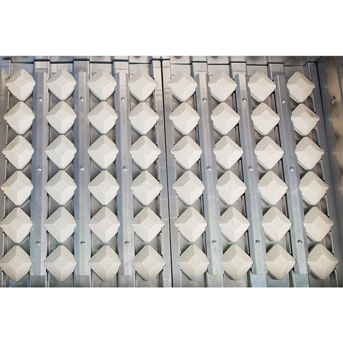 Alfresco 36" Matte Jet Black Built-In Gas Grill with Rotisserie & Smoker Drawer