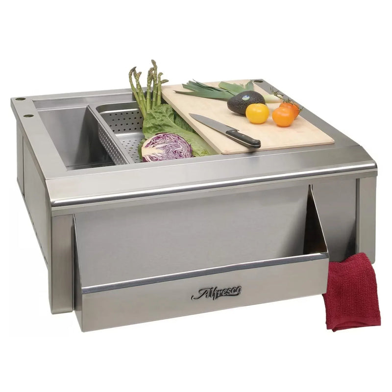 Alfresco Stainless Steel Colander Accessory For 30-Inch Apron Sink - Patioscape Outdoors